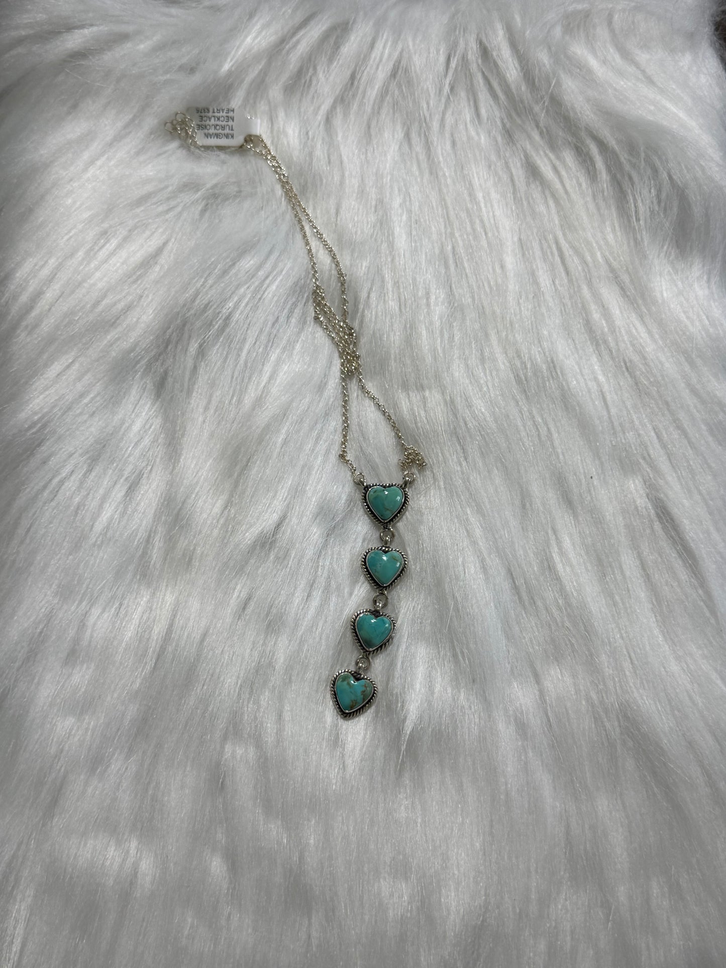 Hada collection Kingman turquoise necklace