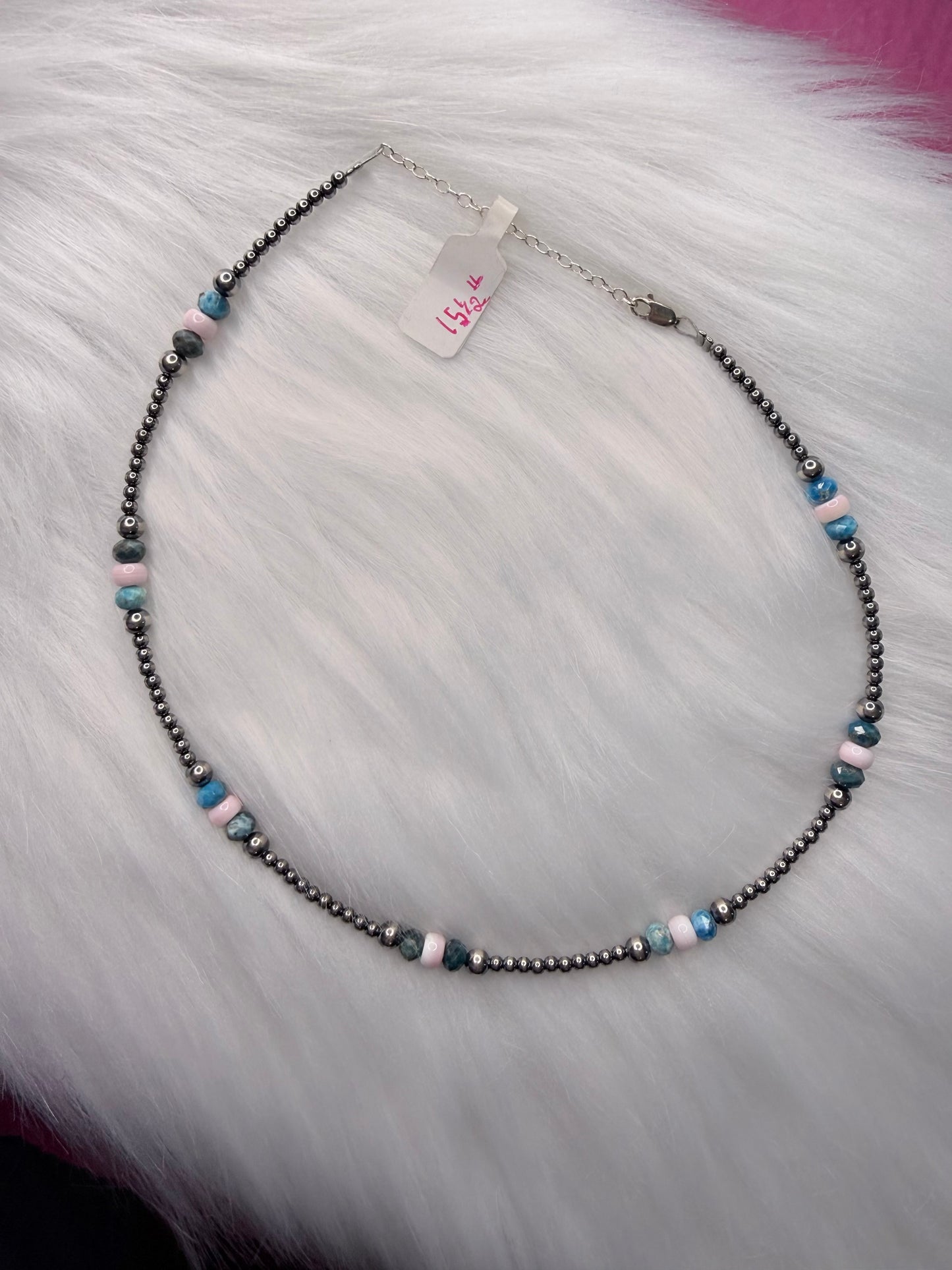 The Painted Desert Rose Necklace