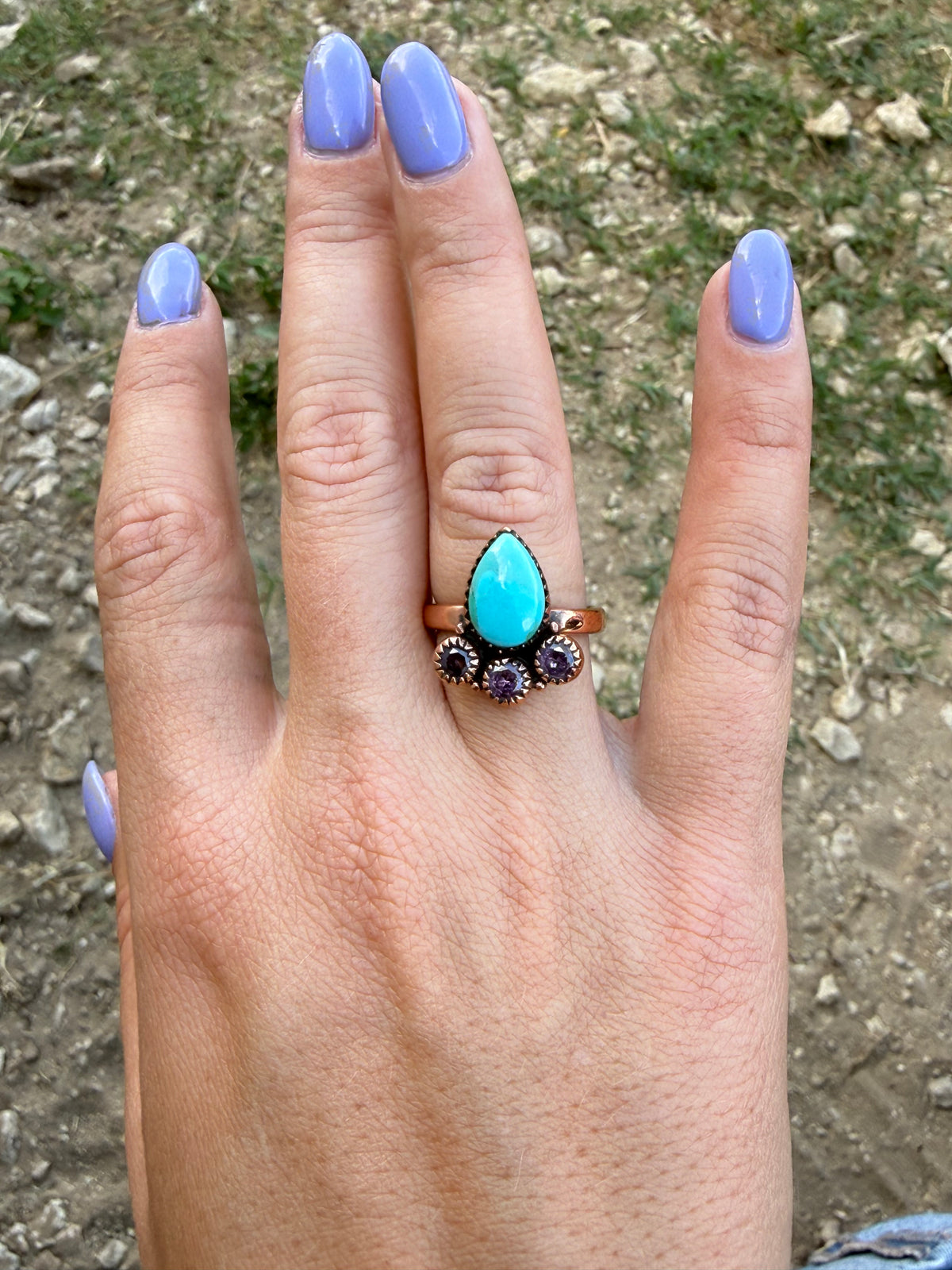 Mohave copper ring size 7