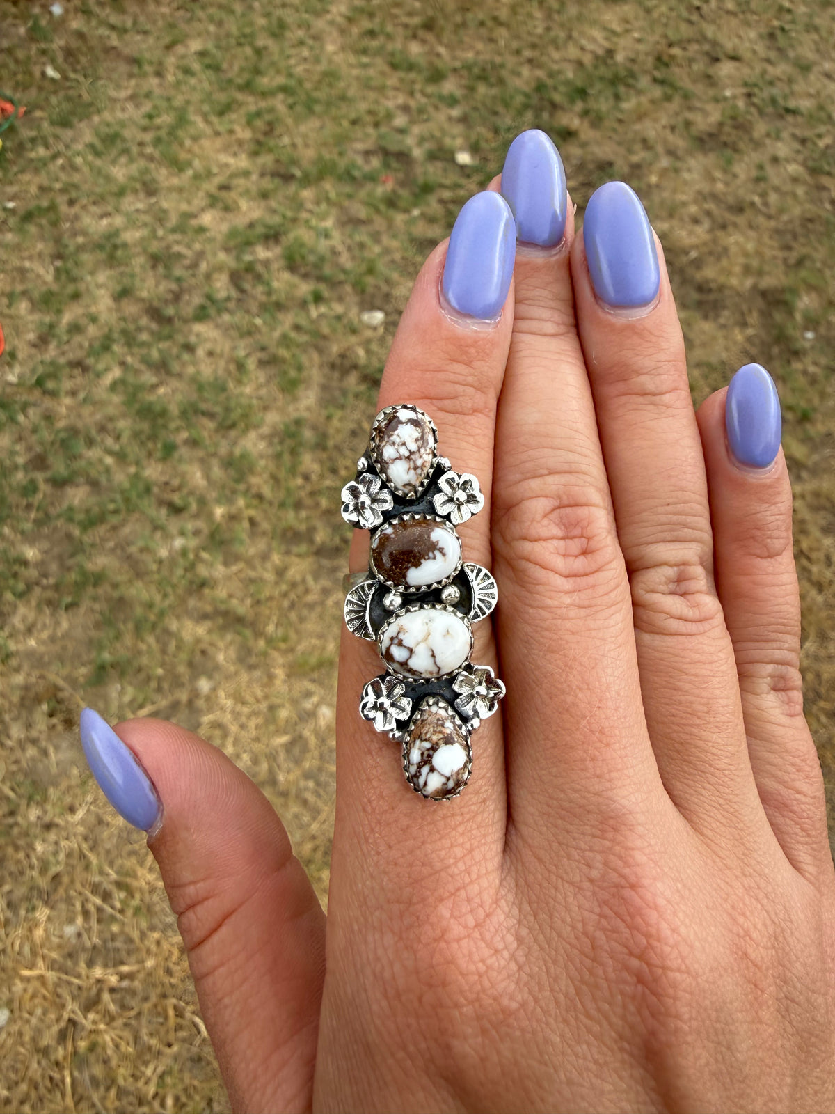 Wild horse crawler ring- adjustable