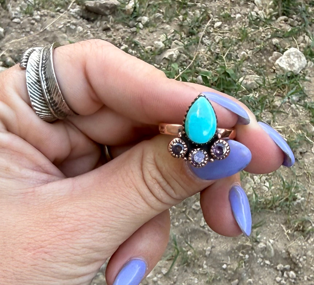 Mohave copper ring size 7