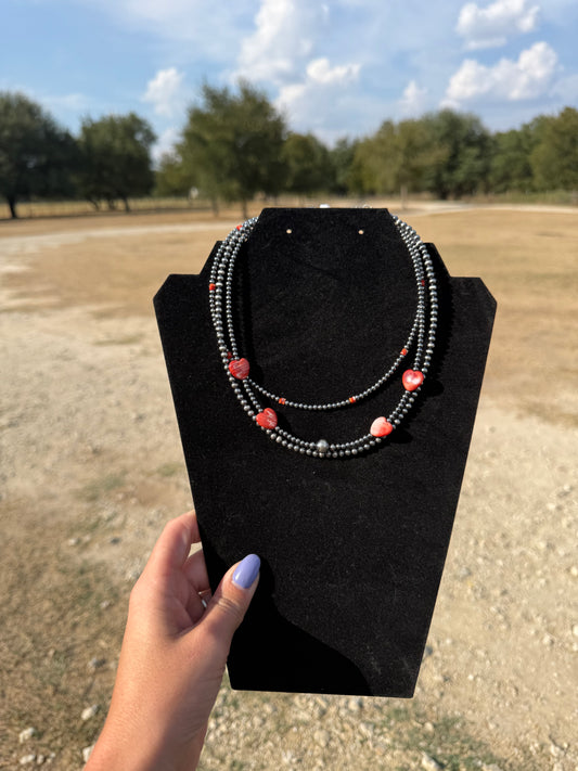 Fall Collection Stack- Sterling silver necklaces