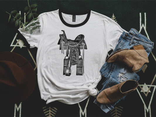 The Saddle Ringer Tee