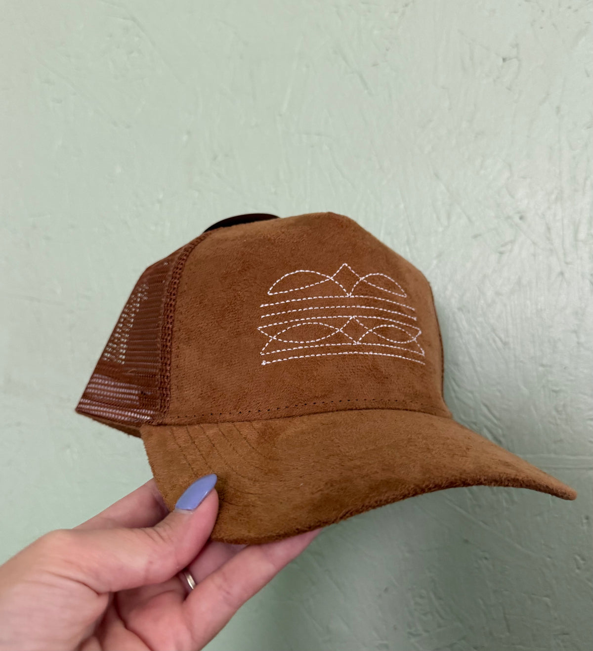 Boot stitch cap