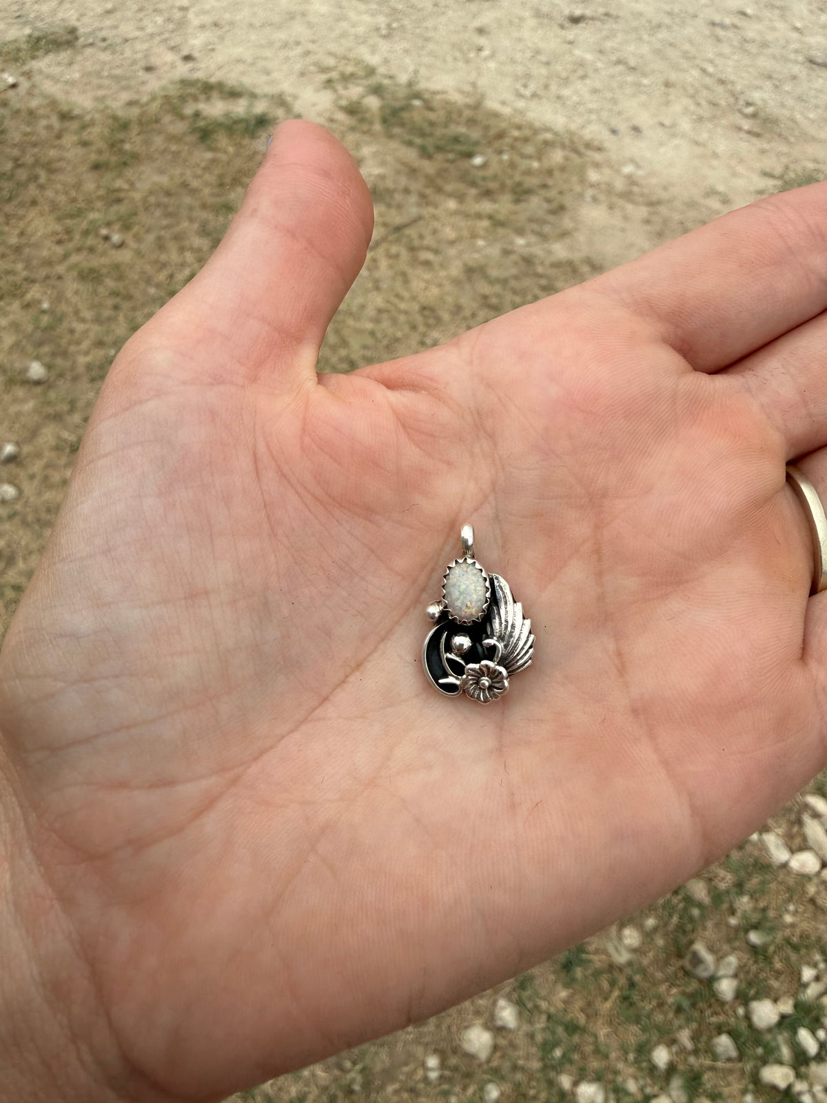 Opal pendant