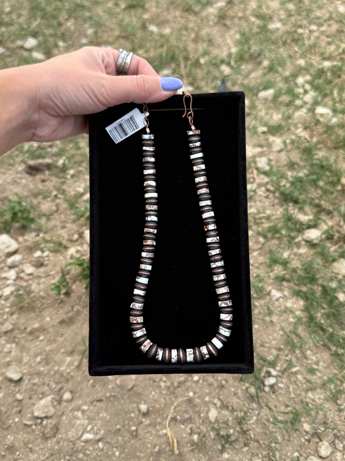 Wild horse copper necklace