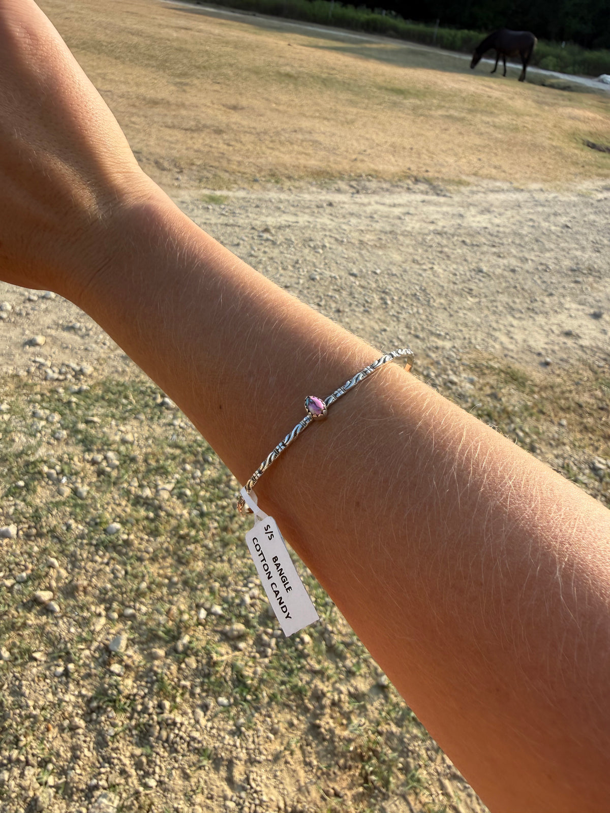 Cotton candy bangle