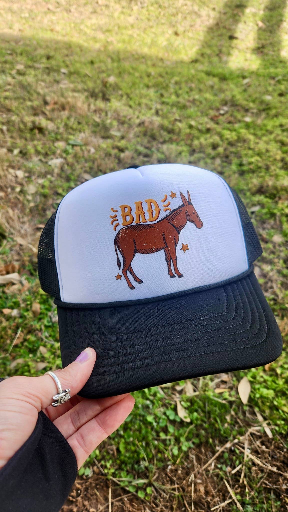 Bad Ass Trucker Cap
