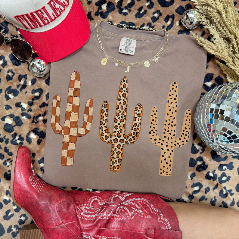 Cactus | Trendy | Western | Cowgirl | CC Tshirt
