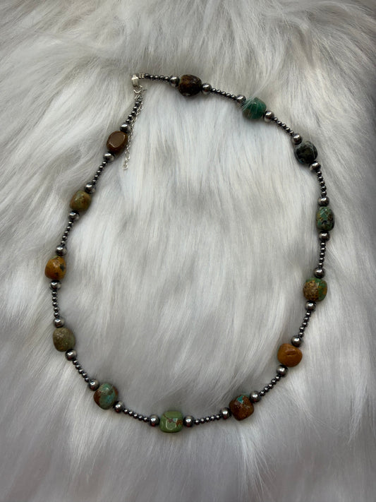 Cimarron Green Turquoise Necklace