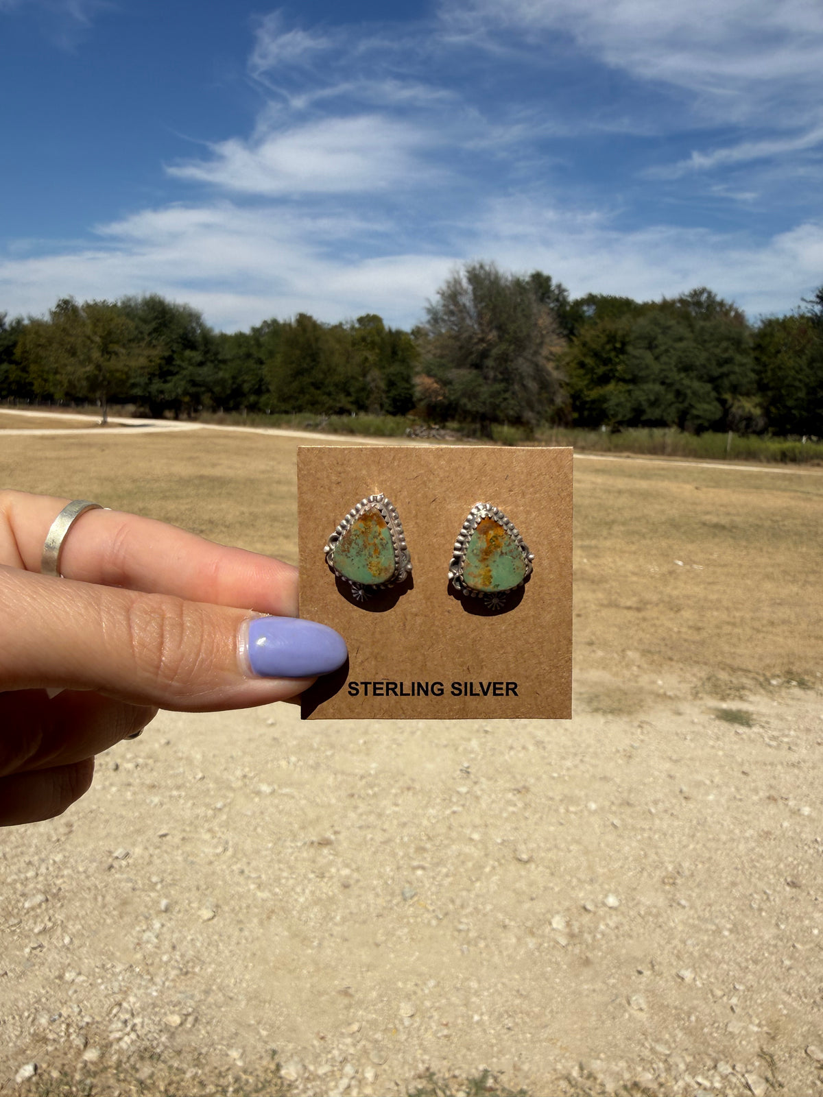 Royston stud earrings