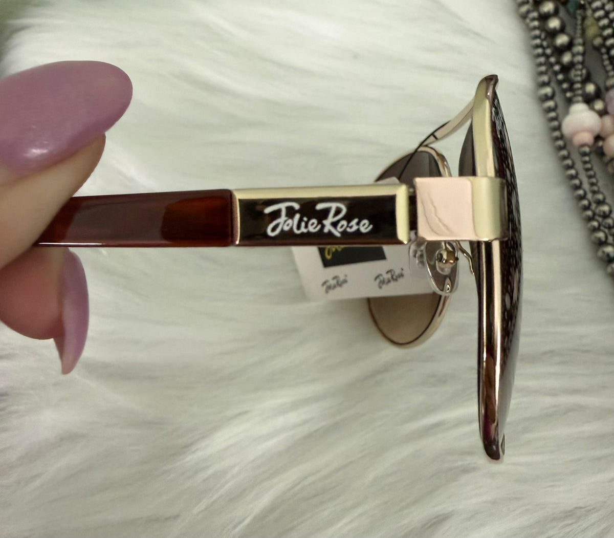 Jolie Rose aviator sunglasses