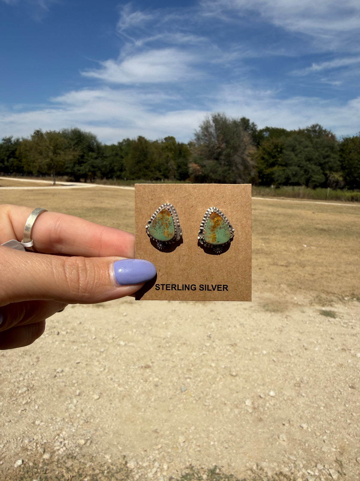 Royston stud earrings