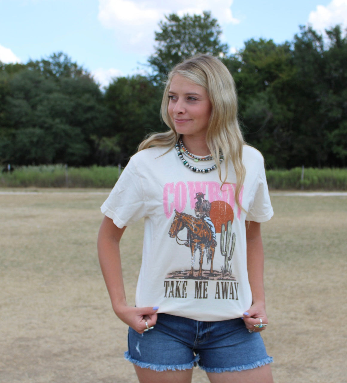 Cowboy Take Me Away | Country Western | Cowgirl Graphic Tee