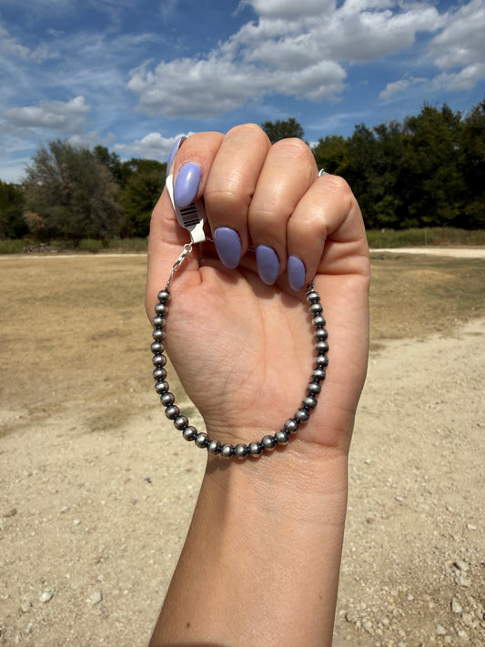 5 mm sterling silver bracelet
