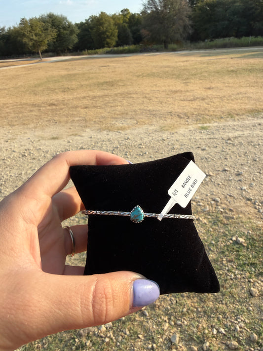 Blue Bird Bangle