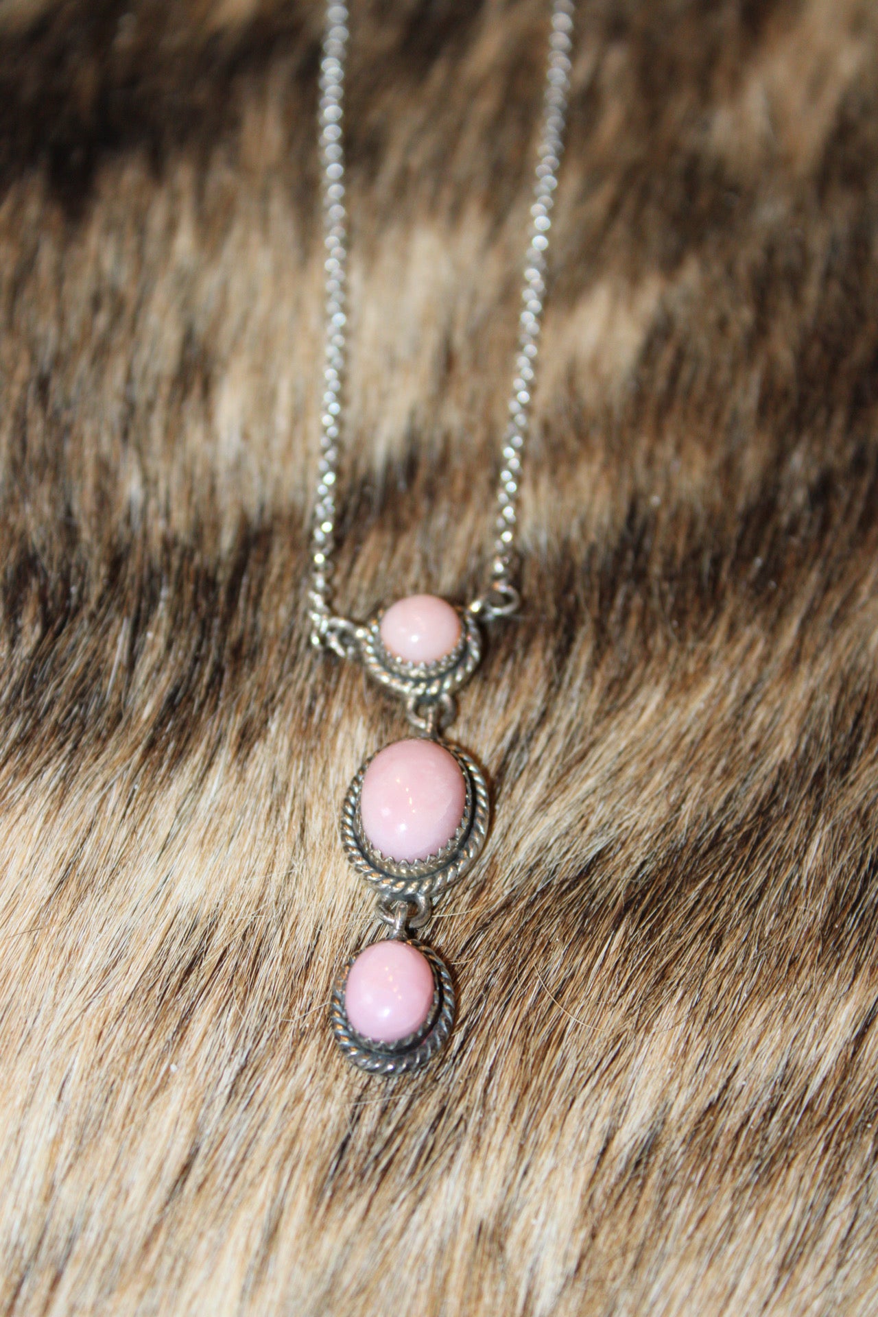 The pink opal