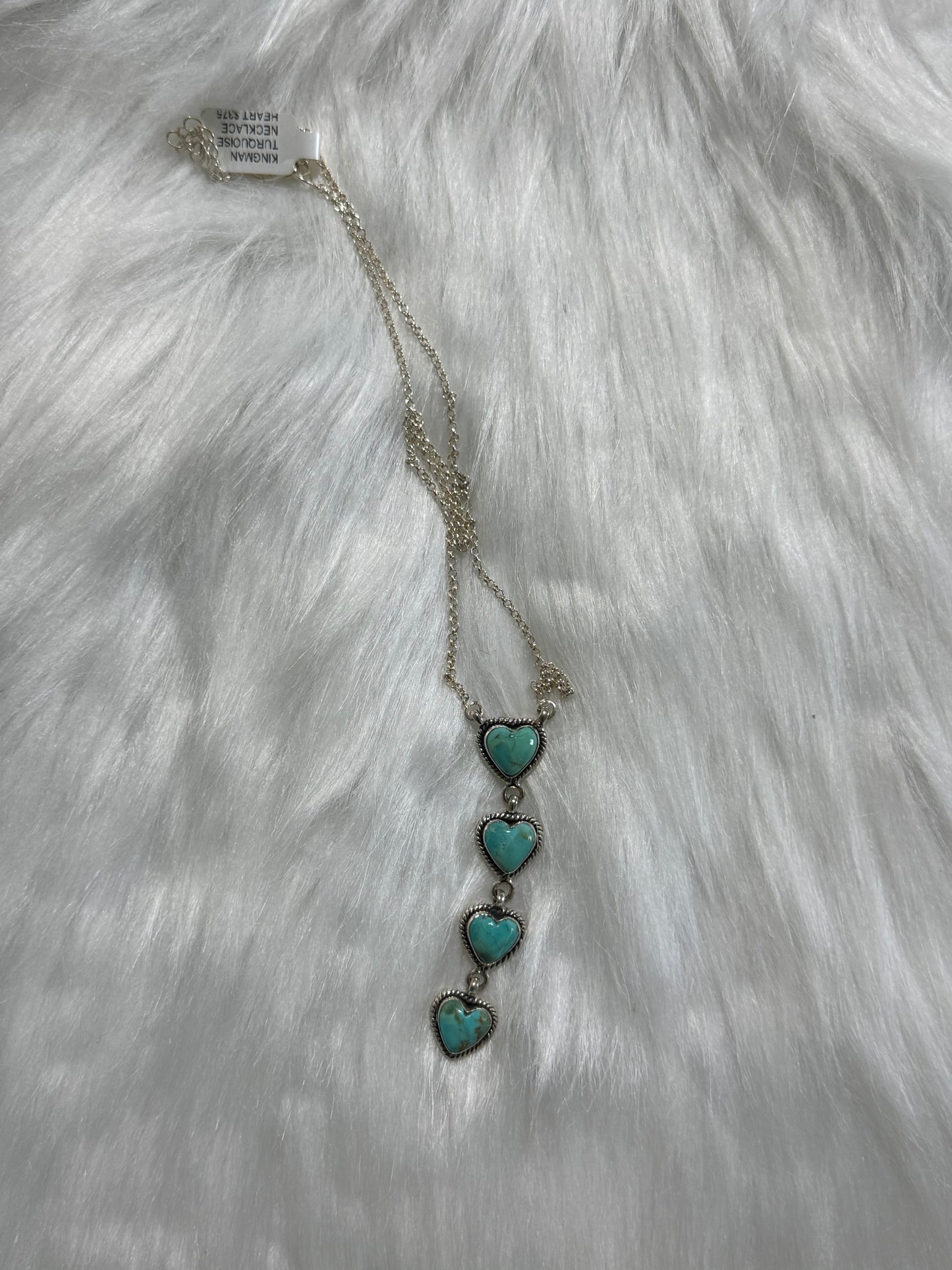 Hada collection Kingman turquoise necklace