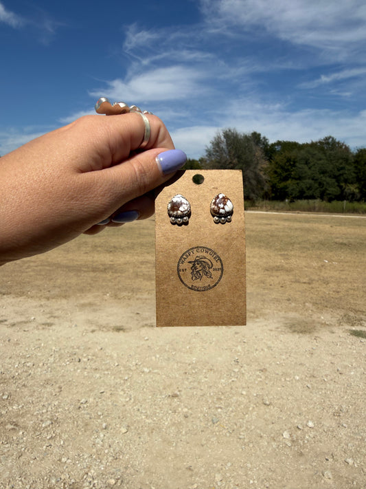 Wild horse earrings