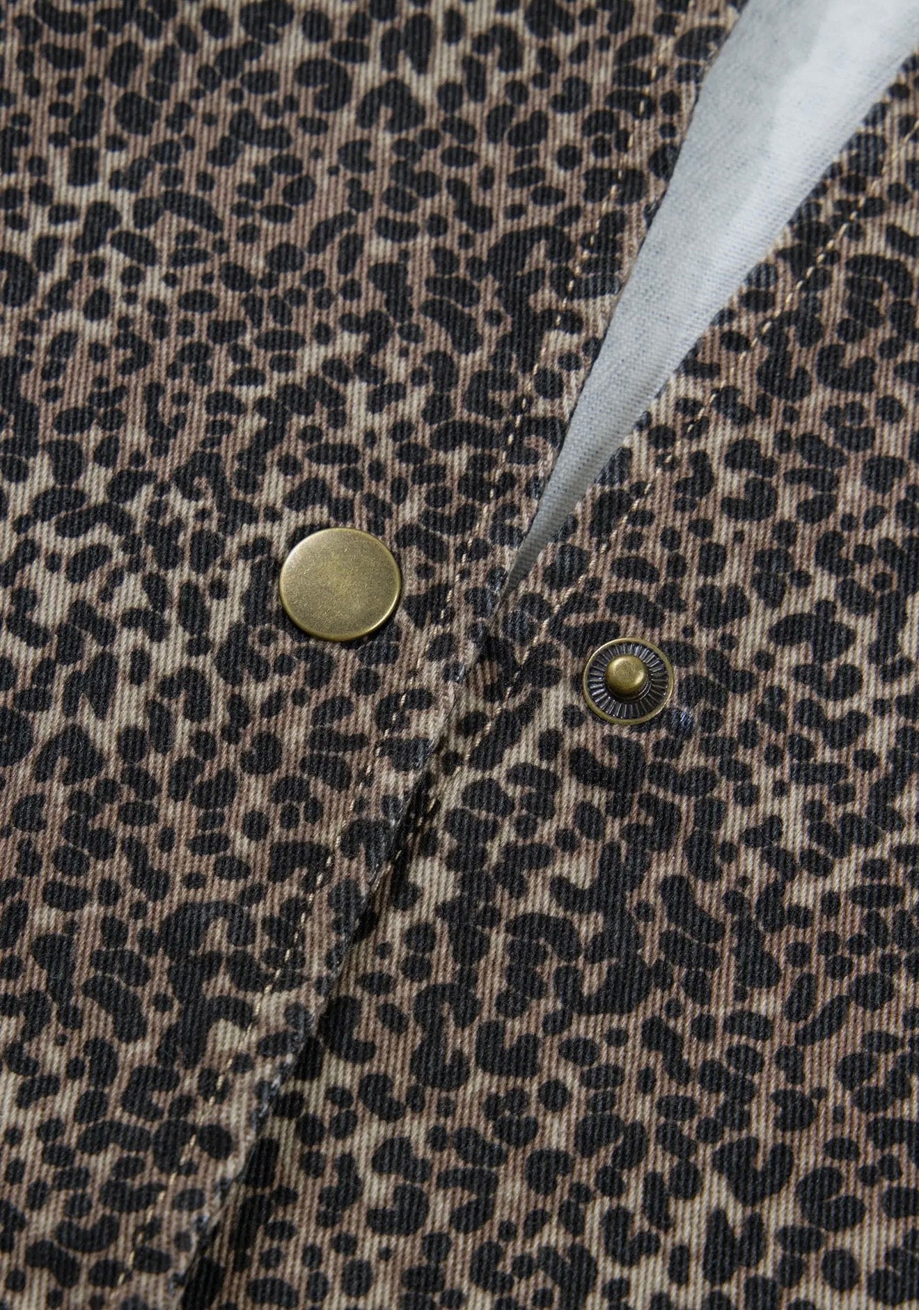 Western Leopard Print Vest