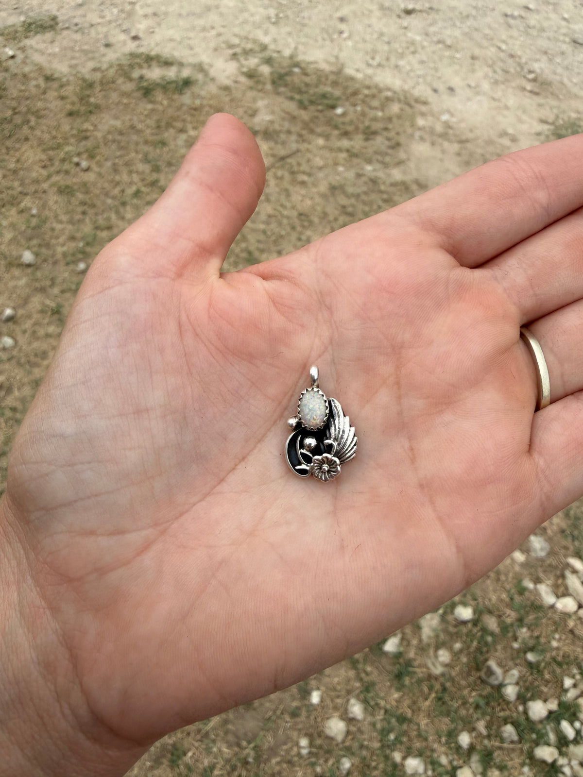 Opal pendant
